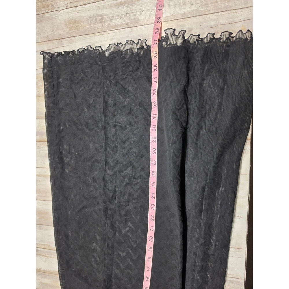 Judy Hornby Couture 3pc Silk Set Floral Devore Jacket Camisole Maxi Skirt Size 4 - Picture 15 of 16